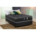 Base Cama Box Poliester Bordado Preto - King