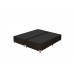 Base Cama Box Suede Liso Marrom - King