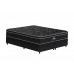 Conjunto Cama Box Gazin Casal de Molas Perola Negra  - King