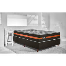 Colchao Gazin Casal de Molas Sleep Black - Casal King