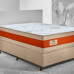 Base Cama Box Jacquard bordado TEC 9158 Areia - King